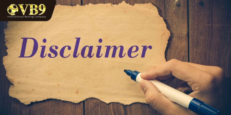 Miễn trách nhiệm nếu người chơi cập nhật sai thông tin